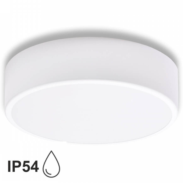 Sufitowa lampa tarasowa 137623600134 z sensorem ruchu IP54 biała
