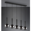 Zawieszana lampa na belce CLAYTON 310300532 Trio balls czarny
