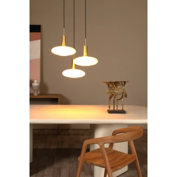 Kaskadowa wisząca lampa SINGALA 25413/13/02 Lucide szklana biała