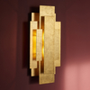 Kinkiet ścienny L&-190452 Light& minimalistyczny przecierany złoty