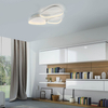 Nasufitowa lampa Pebbles 14049-16 LED 26,5W 3000K nieregularna biała