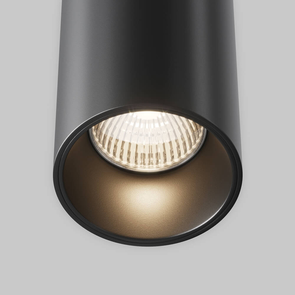 Minimalistyczna lampa wisząca Efir P089PL-15W3K-B LED 15W 3000K czarny