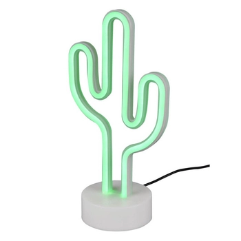 Stojąca lampka biurkowa Cactus R55220101 LED 1,8W  lampa kaktus zielony