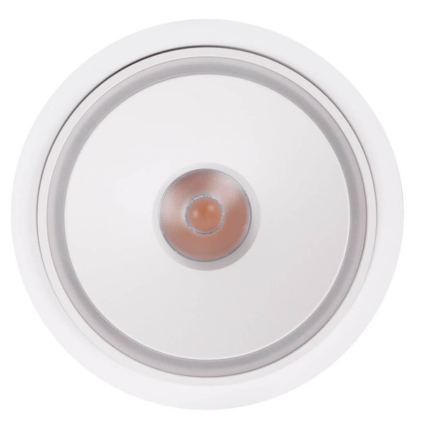 Sufitowe oczko wpustowe VECTOR H0139 LED 10W 3000K regulowane białe