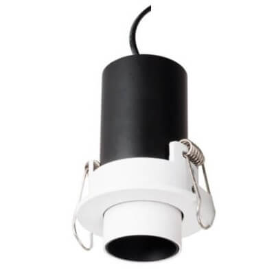 Sufitowy wpust z regulacją HALO H0128 Maxlight LED 6W 3000K biały czarny