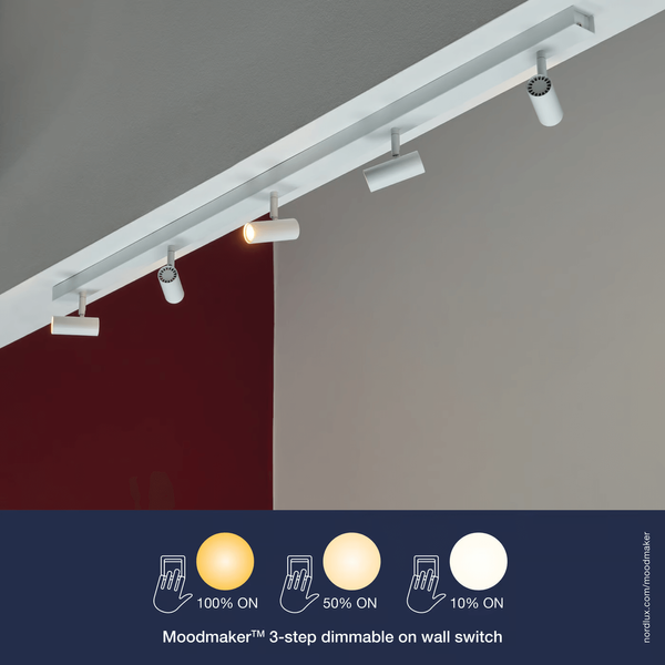Lampa sufitowa regulowana OMARI 2112203001 LED 92,5W 2700K tuby biały