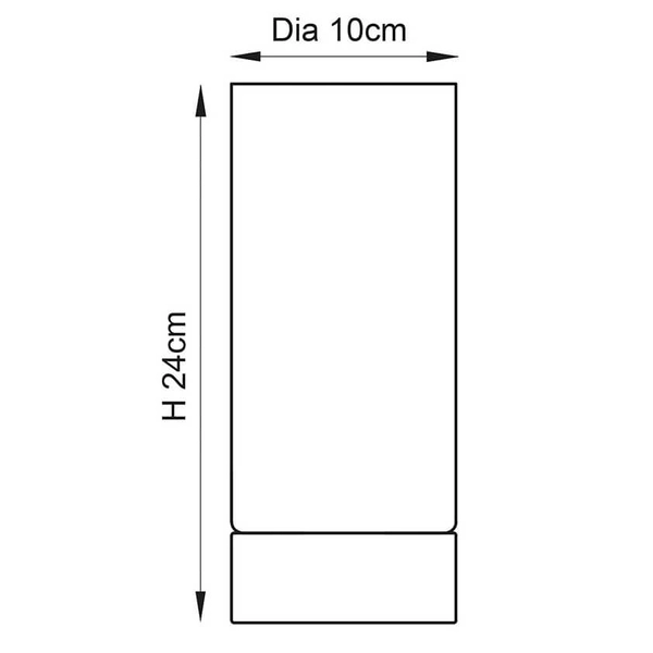 Stołowa lampa tuba Dara 69520 USB ściemnialna mosiądz biały