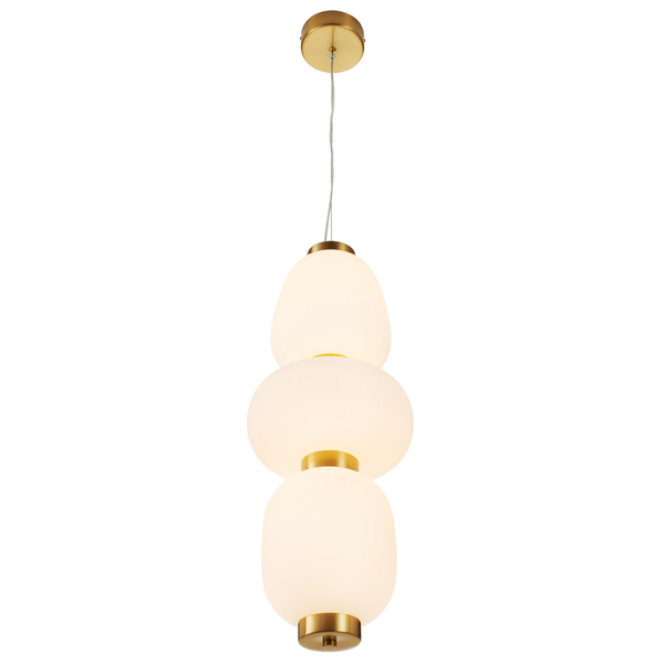 Zwieszana lampa BRILLA ST-CP241210-3L złota LED 69W 3000K złoty biały