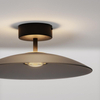 Lampa sufitowa do jadalni PECA LE44277 LED 12W 3000K talerz czarna szara