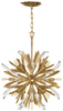 Kryształowa lampa wisząca QN-VIDA-13P-S crystal złota