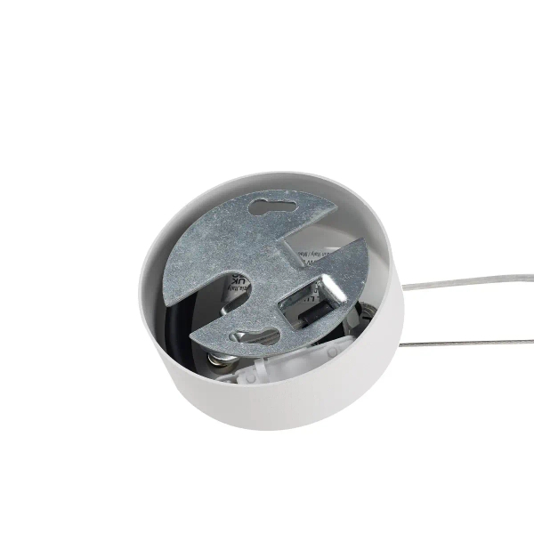 Lampa szklana wisząca Mapa biała 1xE27 42W okrągła nad wyspę kula ball 32122