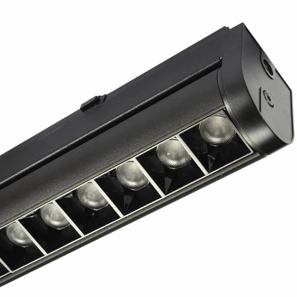 Oprawa szynowa magnetyczna regulowany kąt światła 970 Domeno LED 24W 3000K czarna