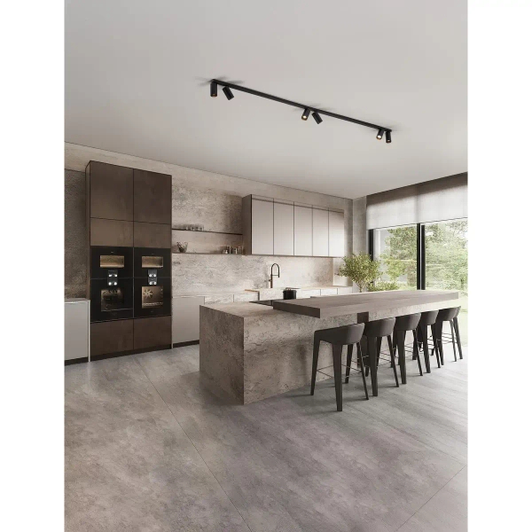 Lampa sufitowa do sypialni FALORIA LE45653 tubki metalowe czarne