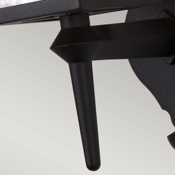 Latarnia naścienna York BL5-BLACK Elstead industrialna elewacyjna czarna