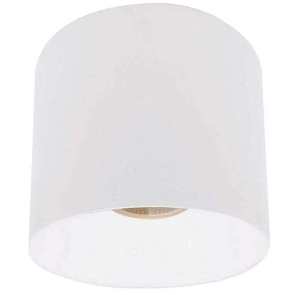 Okrągła LAMPA sufitowa IOS 8725 Nowodvorski metalowy spot LED 40W 4000K tuba do kuchni biała