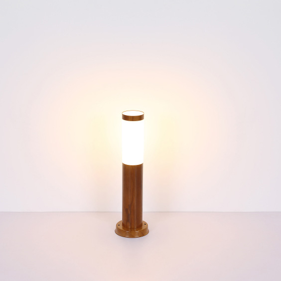 Słupek LAMPA ogrodowa BOSTON 3158SW Globo stojąca outdoor IP44 brązowa