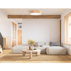 Przysufitowa lampa skandynawska 137623620644 drewniany plafon