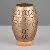 Stołowa lampka Bidar R51571065 RL Light wzorzysta brązowa złota