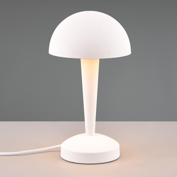 Nocna lampka Canaria R59561131 RL Light sypialniana metalowa biała