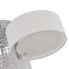 Kryształowy plafon glamour Gambela LP-991/3C WH Light Prestige potrójny biały