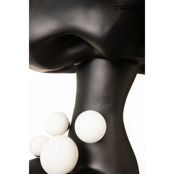 Podłogowa lampa designerska HUMAN IN THE CLOUDS czarna MSE1501100616 4xG9 kule
