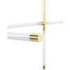 Designerska wisząca lampa MIKADO MSE1501100488 LED 43W 3000K sticks złota