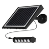 Solarna lampa elewacyjna Talent EKO8328 LED 8W IP65 czarna