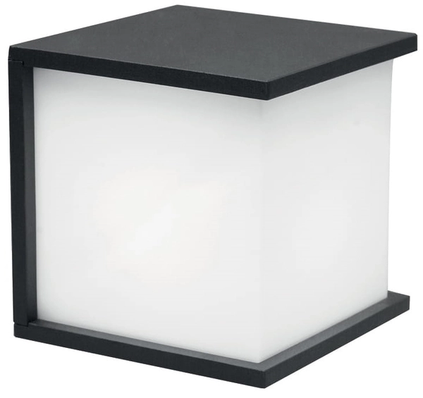 Kinkiet zewnętrzny TORSTEN-SQ Elstead IP44 kostka minimalizm biała