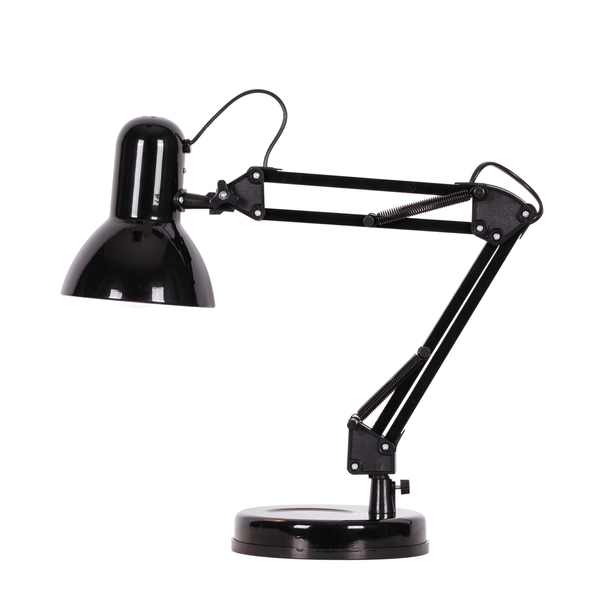 Czarna lampa stołowa Cosmo K-MT-COSMO Kaja stojąca z regulacją do biura