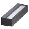 Ogrodowa lampa elewacyjna Cosel AZ4354 Azzardo LED 15W 3000K IP54 szara