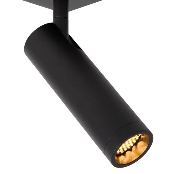 Metalowa lampa sufitowa Gardo 22974/01/30 Lucide regulowana czarna