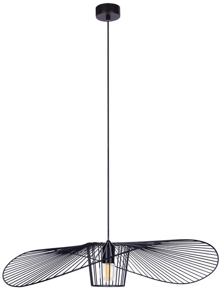 Lampa wisząca Kapelusz KP-21 Mini nad stół druciany czarny