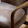 Fotel nowoczesny do sypialni Jensen 5059413872594 brązowy