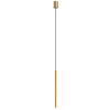 Podłużna lampa wisząca Laser 10453 Nowodvorski do salonu złota