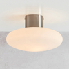 Lampa ścienna Locus 108538 Markslojd owalna do salonu szklana biała
