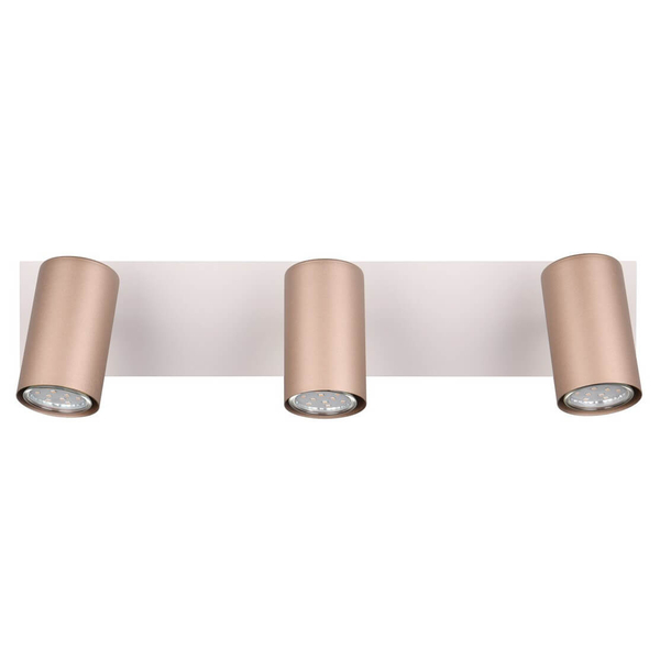 Potrójne reflektorki VANTOS DL365802400 Trio metalowe biały brązowy