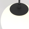 Zwis nad stół Luna P039PL-5W4K-10-B Maytoni LED 5W 4000K kula biała czarna