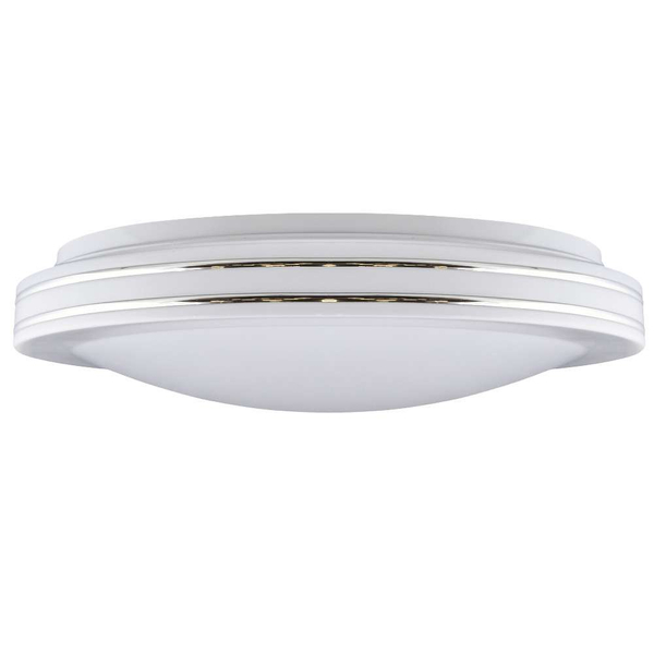 LAMPA sufitowa SOLEO 03242 Ideus okrągła OPRAWA natynkowa LED 24W 4000K plafon IP44 biały