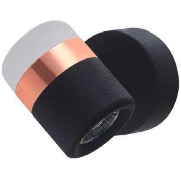 Lampa naścienna Pocco D9926W black Step LED 5W czarna miedziana