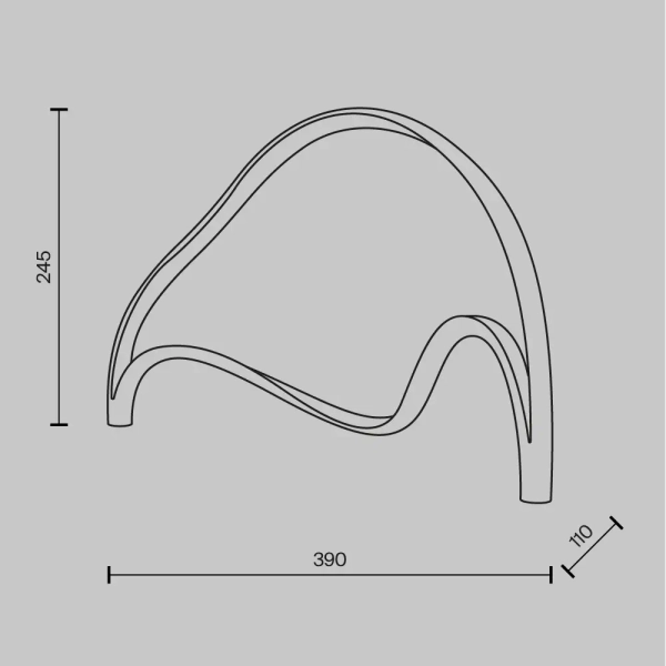 Ledowa lampa stołowa Plons MOD283TL-L12BS3K LED 12W 3000K mosiądz