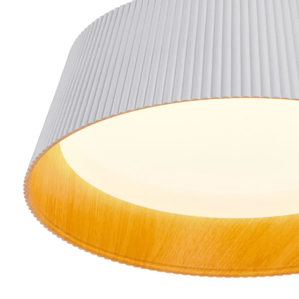Wisząca lampa nad wyspę FRILL ST-DL6487-WH LED 21W 3000K biała złota