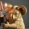 Stołowa lampa koala L&-195082 Light& hampton do sypialni złota czarna