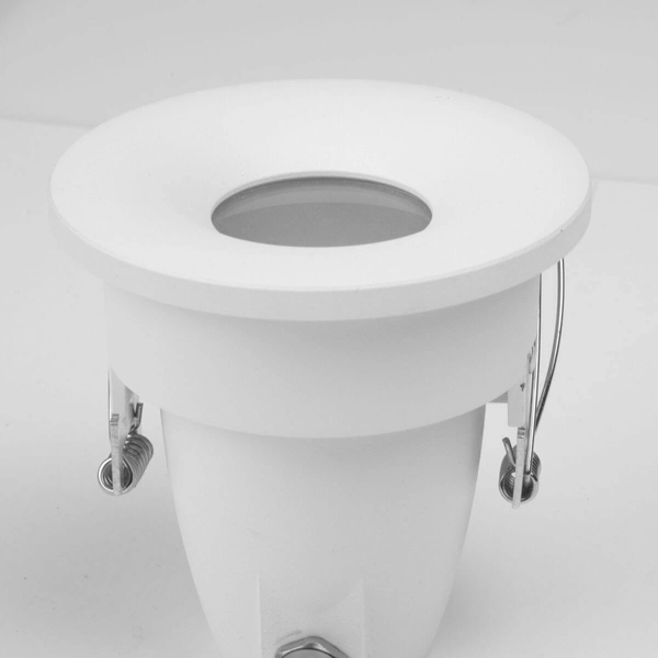 Oprawa podtynkowa Romolo AZ5390 IP65 metalowa biała