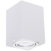 Spot LAMPA sufitowa BLOCCO ML476 Milagro natynkowa OPRAWA metalowa LED 7W 3000K oczko regulowane kostka cube biała