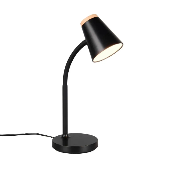 Lampka biurkowa PONGO R55831102 LED 4,5W 3000K z regulacją czarny