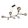 Industrialna lampa wisząca Josefine 2010303003 Nordlux sticks pręty czarne
