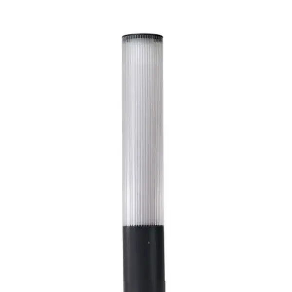 Podłużny słupek ogrodowy EBRO AZ6765 LED 18W 3000K IP65 czarny aluminiowy