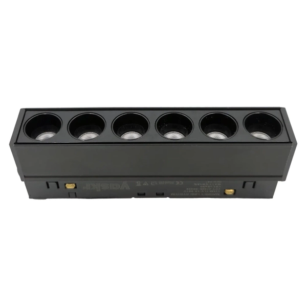 Nasufitowa lampa do szyny Magnet Line TLV-10-06TU LED 6W 2700-6000K czarna
