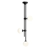 Sufitowa lampa loftowa Harmony 1073PL_E1 Aldex szklane kule czarna biała