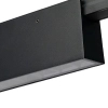 Metalowa lampa sufitowa 2-faz TRACK LIDO AZ6953 LED 20W 3000K IP65 czarna